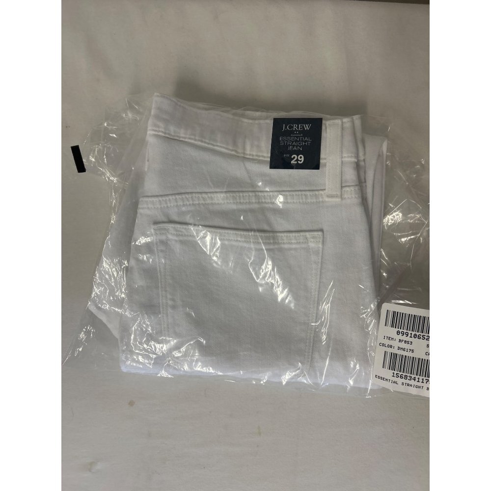 Essential straight white jean in all-day stretch BF853 - Picture 5 of 5